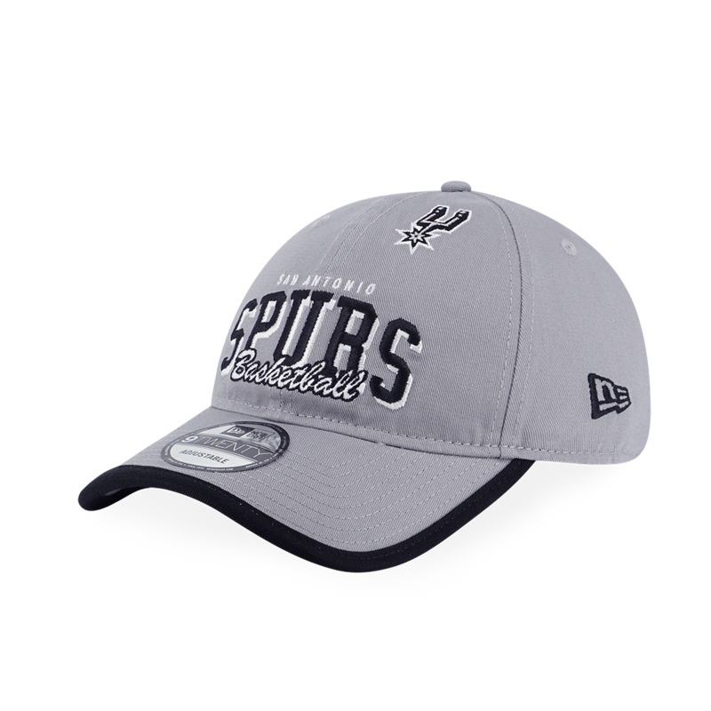 SAN ANTONIO SPURS NBA BASKETRY GRAY 9TWENTY CAP