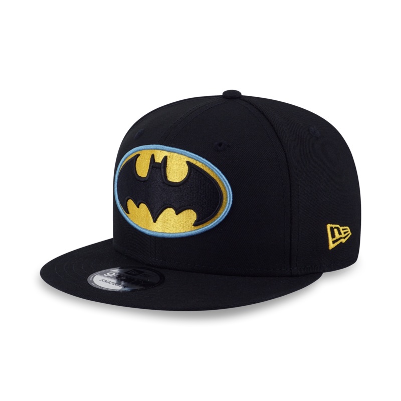 WARNER BROTHERS BATMAN XL LOGO BLACK 9FIFTY CAP