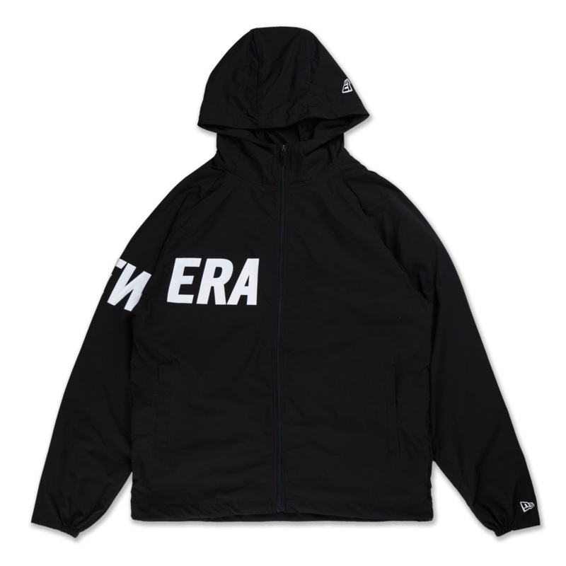 NEW ERA BASIC OUTDOOR BOLD BLACK WINDBREAKER JACKET