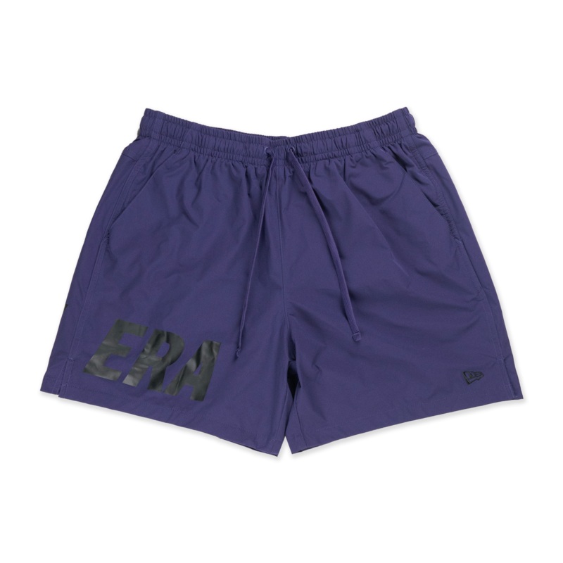 NEW ERA BASIC OUTDOOR BOLD PURPLE WOVEN SHORTS