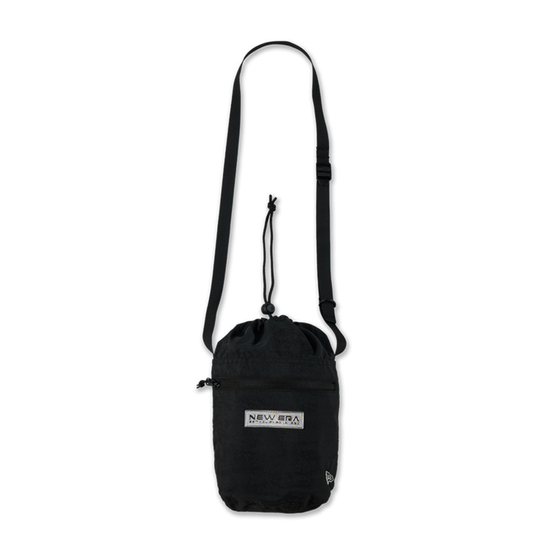 NEW ERA COMIC SPACE BLACK DRAWSTRING SHOULDER BAG