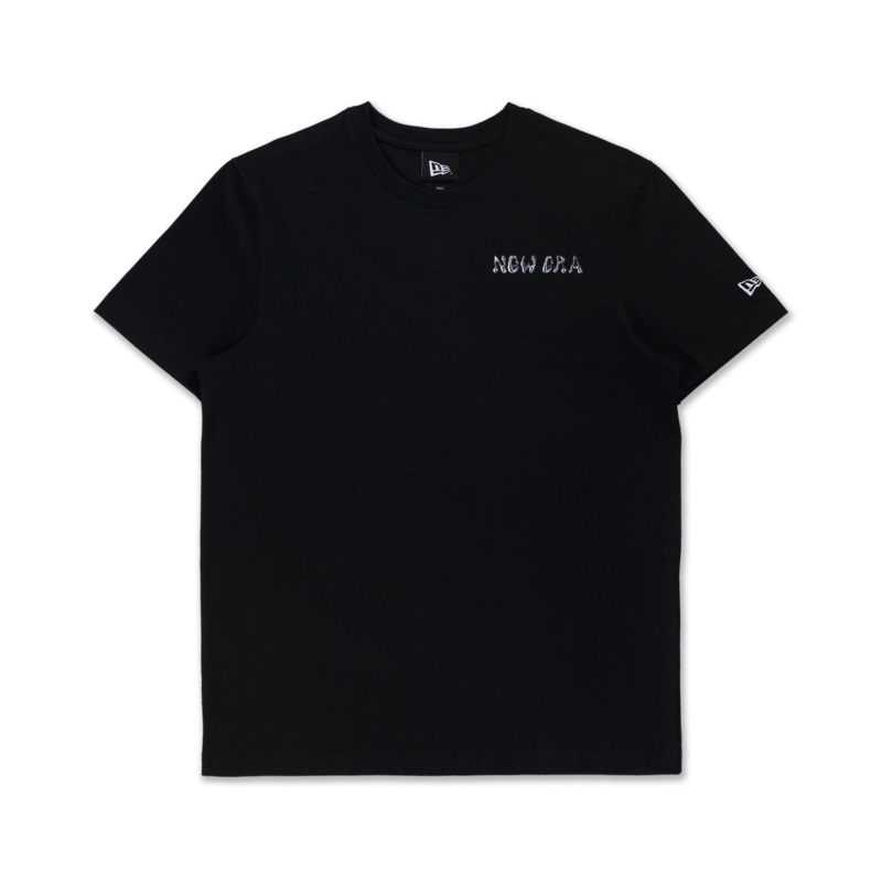 NEW ERA COMIC SPACE BLACK SHORT SLEEVE T-SHIRT