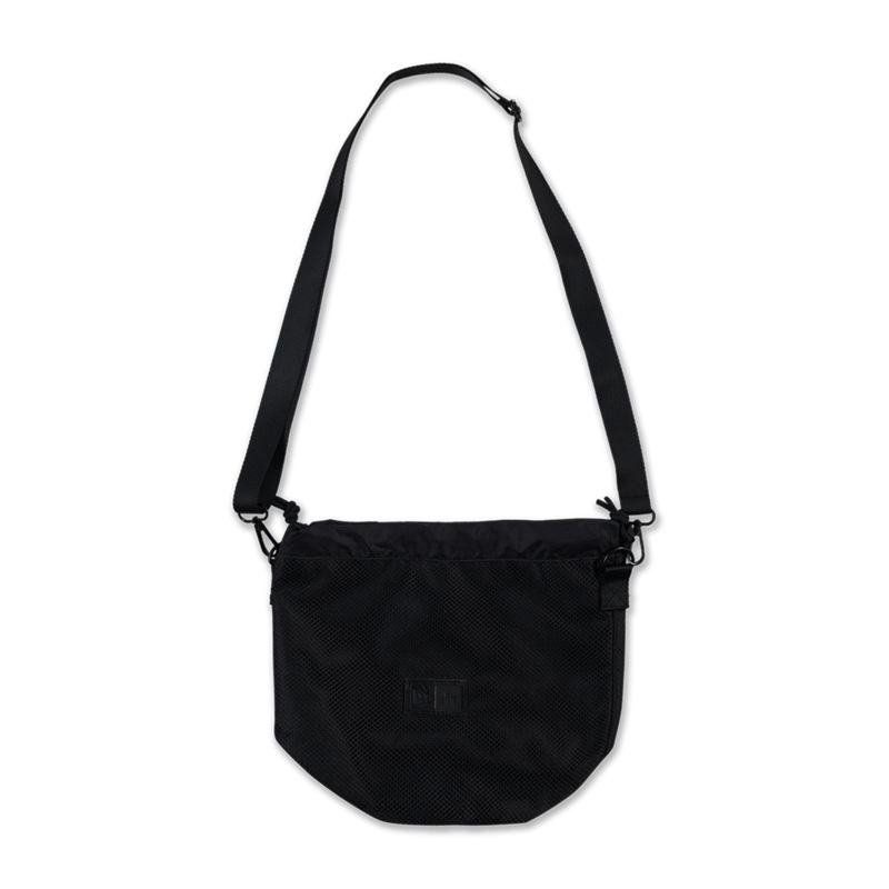 NEW ERA DARK 90S BLACK BENTO DRAWSTRING BAG