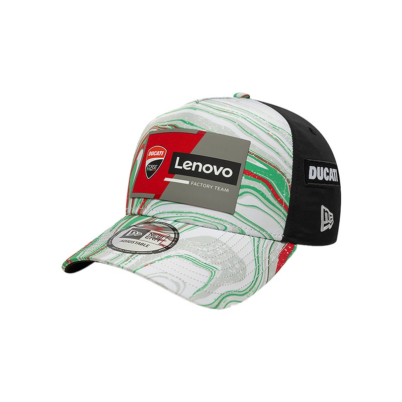 NEW ERA X DUCATI REP MISANO EB WHITE 9FORTY EF CAP
