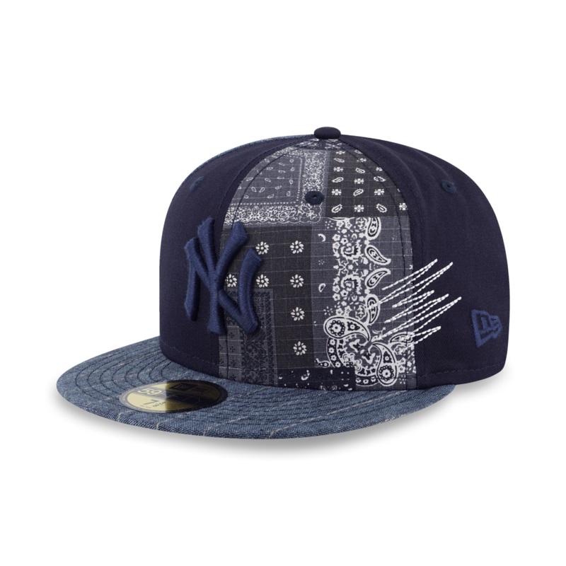 NEW YORK YANKEES BORO CONTEMPORARY BLUE MULTI 59FIFTY CAP