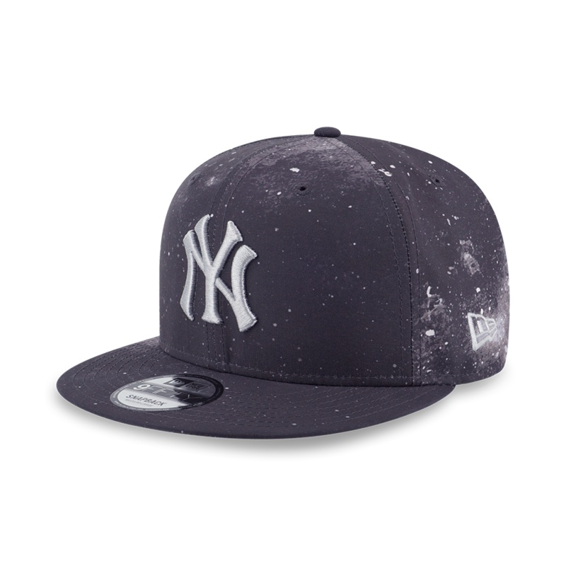 NEW YORK YANKEES COMIC SPACE BLACK VISOR BLACK 9FIFTY CAP