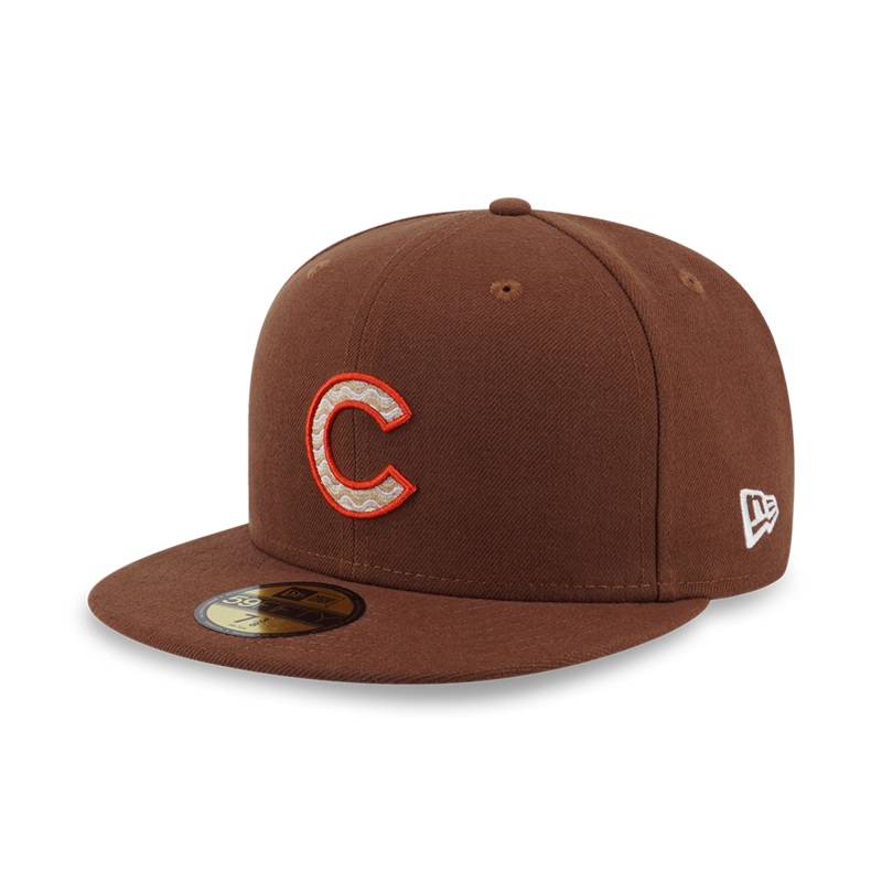 59FIFTY PACK – SMOKY SIZZLE CHICAGO CUBS COOPERSTOWN TOFFEE 59FIFTY CAP