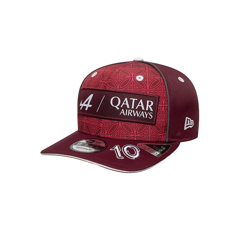 BWT ALPINE F1 TEAM QATAR RACE SPECIAL ESTEBAN OCON DARK RED 9FIFTY CAP