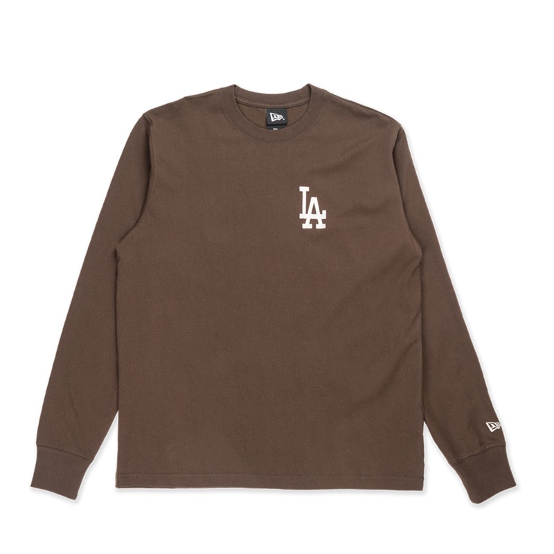 LOS ANGELES DODGERS COLOR ERA CHOCOLATE LONG SLEEVE T-SHIRT