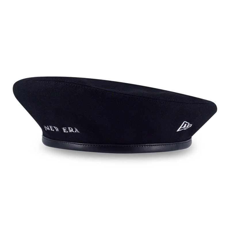 NEW ERA BASIC BLACK TROPIC KNIT BERET
