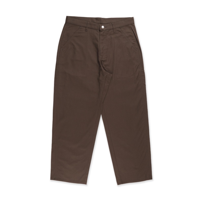 NEW ERA BASIC CHOCOLATE LOOSE FIT PANTS