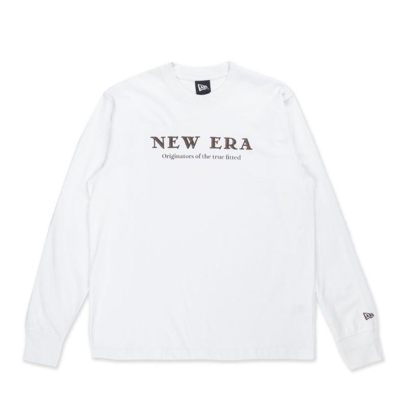NEW ERA BASIC WHITE LONG SLEEVE T-SHIRT