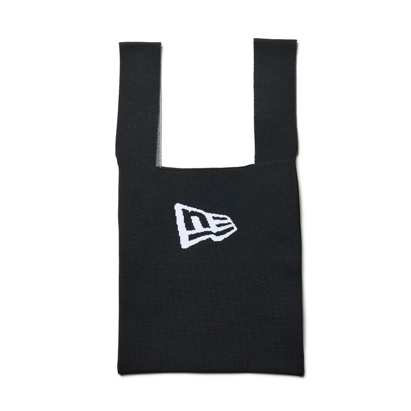 NEW ERA BLACK KNIT TOTE BAG|ONE SIZE