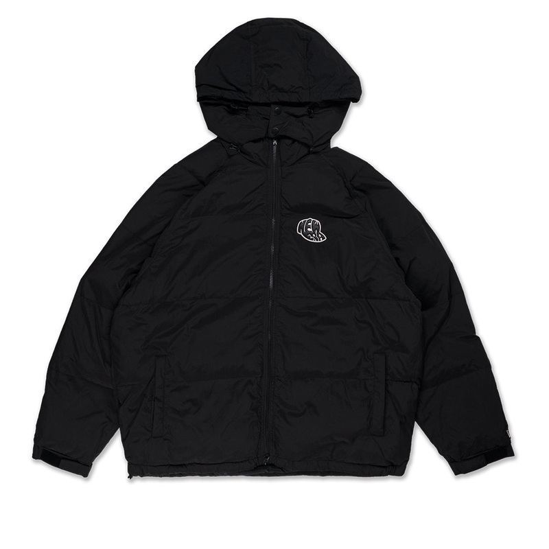 NEW ERA HIP POP BLACK PADDED JACKET