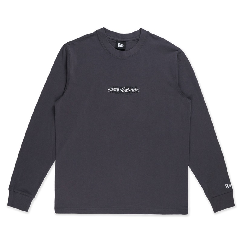 NEW ERA ODE TO NY GRAPHITE LONG SLEEVE T-SHIRT