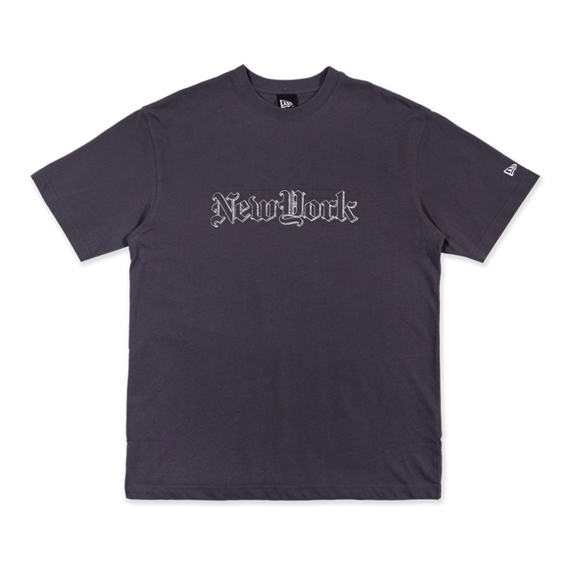 NEW ERA ODE TO NY GRAPHITE OVERSIZED SHORT SLEEVE T-SHIRT