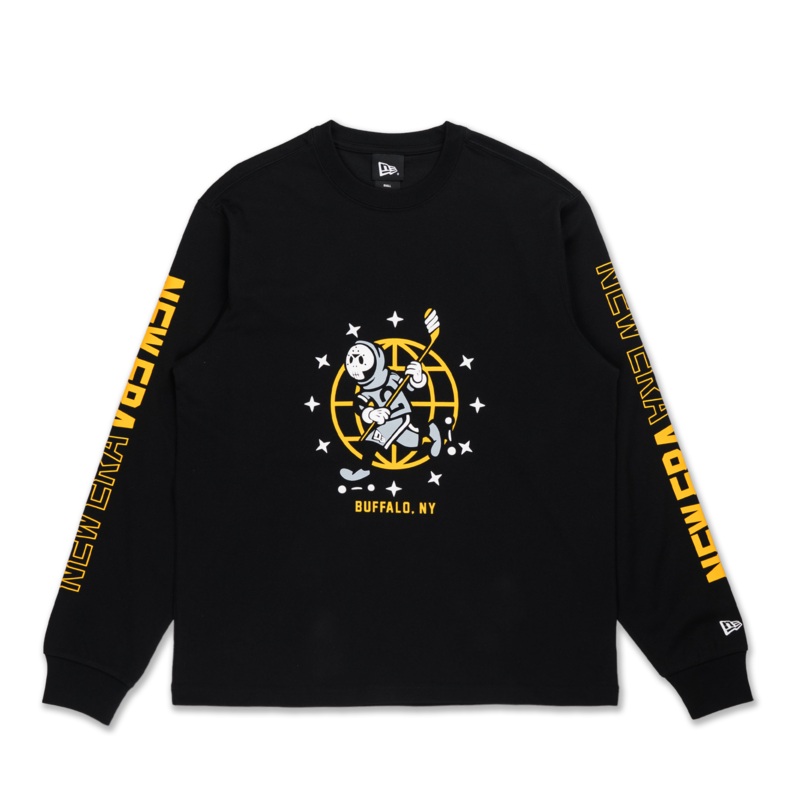 NEW ERA STREET DANGLE BLACK LONG SLEEVE T-SHIRT
