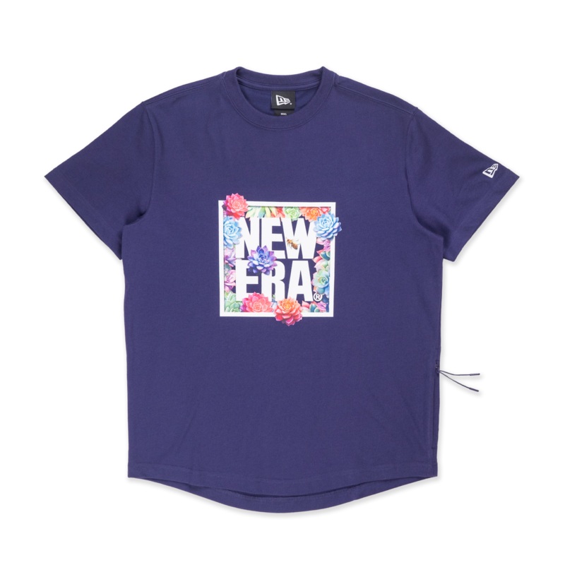 NEW ERA WILD BOTANICA PURPLE PERFORMANCE SHORT SLEEVE T-SHIRT