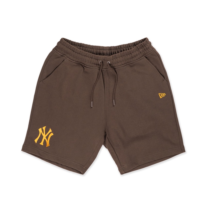 NEW YORK YANKEES COLOR ERA CHOCOLATE KNIT SHORTS