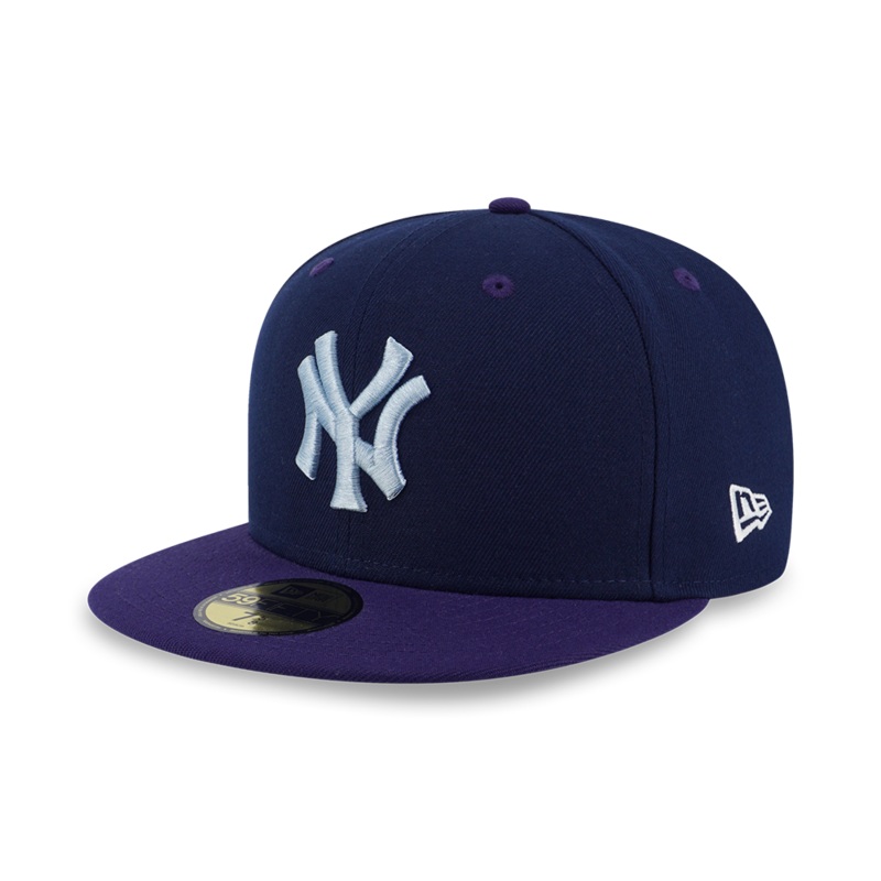 59FIFTY PACK – STELLAR SHADOWS NEW YORK YANKEES COOPERSTOWN OCEANSIDE BLUE 59FIFTY CAP