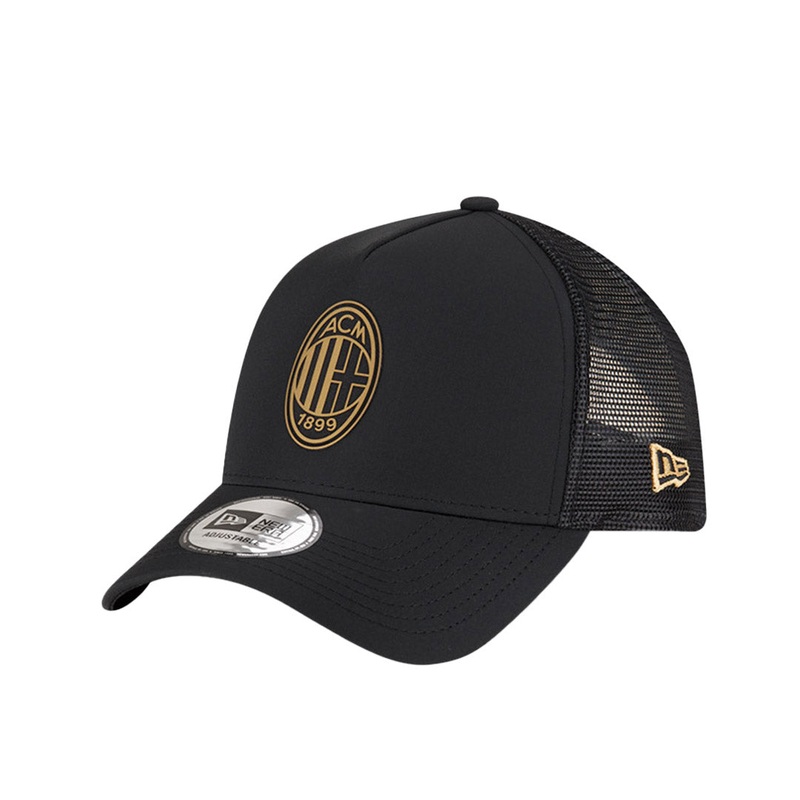 AC MILAN BLACK 9FORTY EF TRUCKER CAP