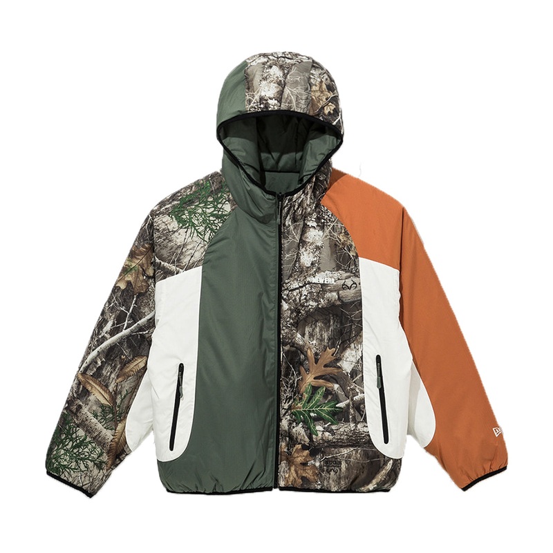 NEW ERA AP LIGHT WEIGHT KHAKI REVERSIBLE INSULATED JACKET