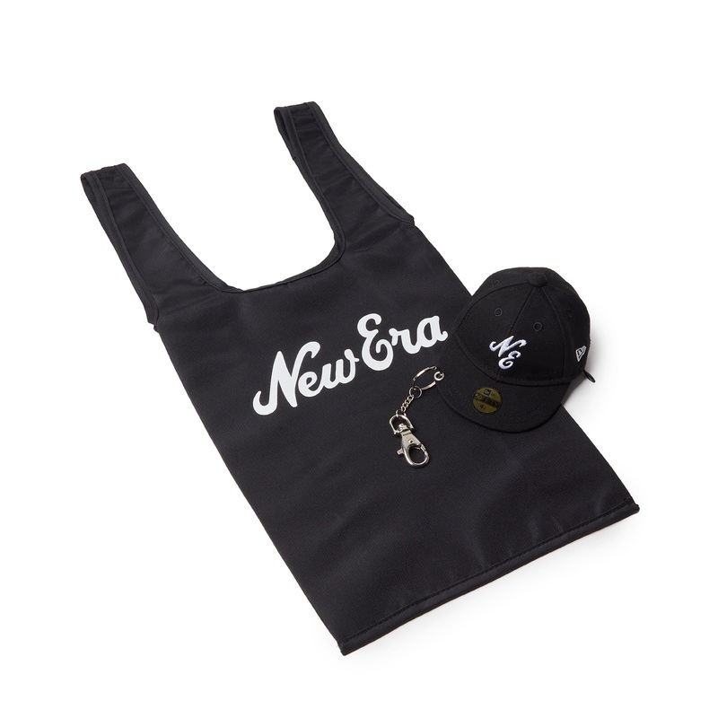 NEW ERA BLACK 8L CAP POUCH ECO BAG
