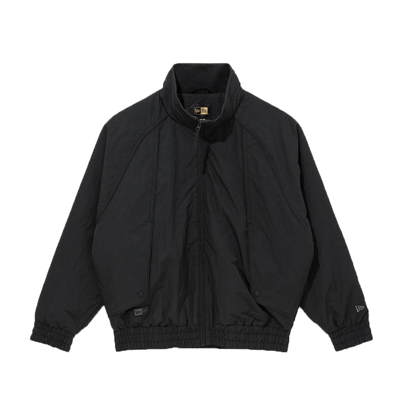 NEW ERA BLACK LABEL AP POCKET BLACK BOMBER JACKET