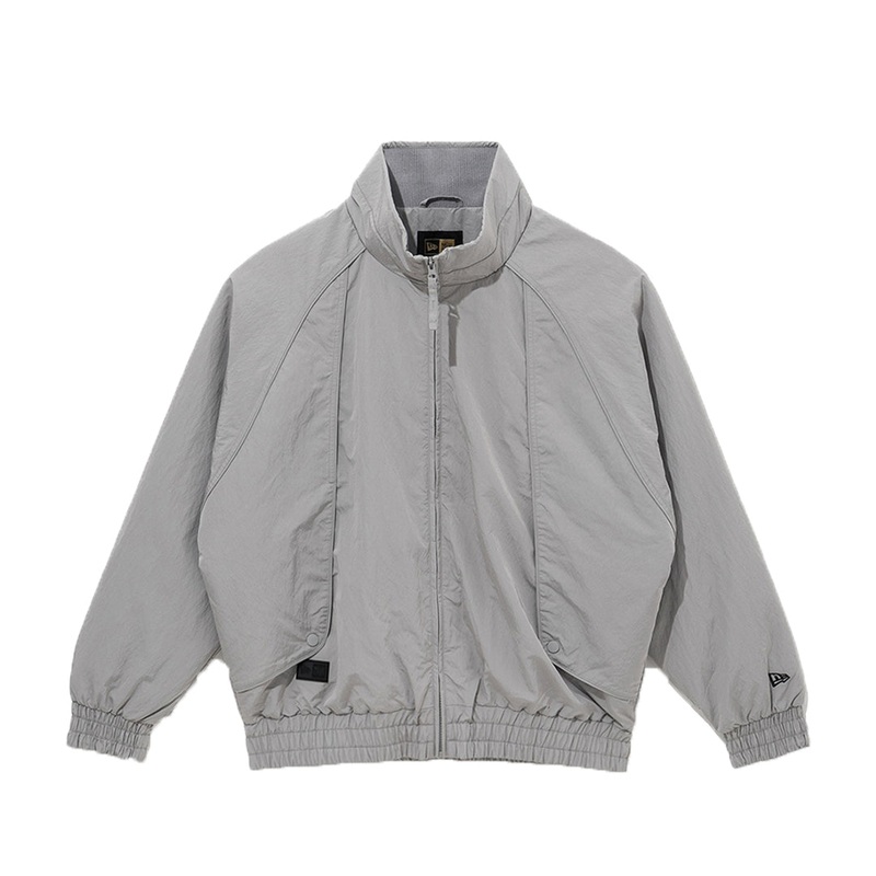 NEW ERA BLACK LABEL AP POCKET LIGHT GRAY BOMBER JACKET