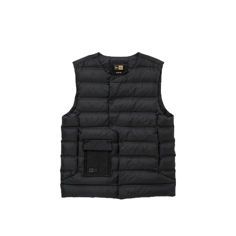 NEW ERA BLACK LABEL AP TECH BLACK DOWN VEST