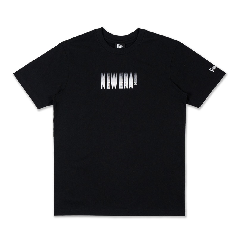 NEW ERA SURREAL NATURE BLACK SHORT SLEEVE T-SHIRT