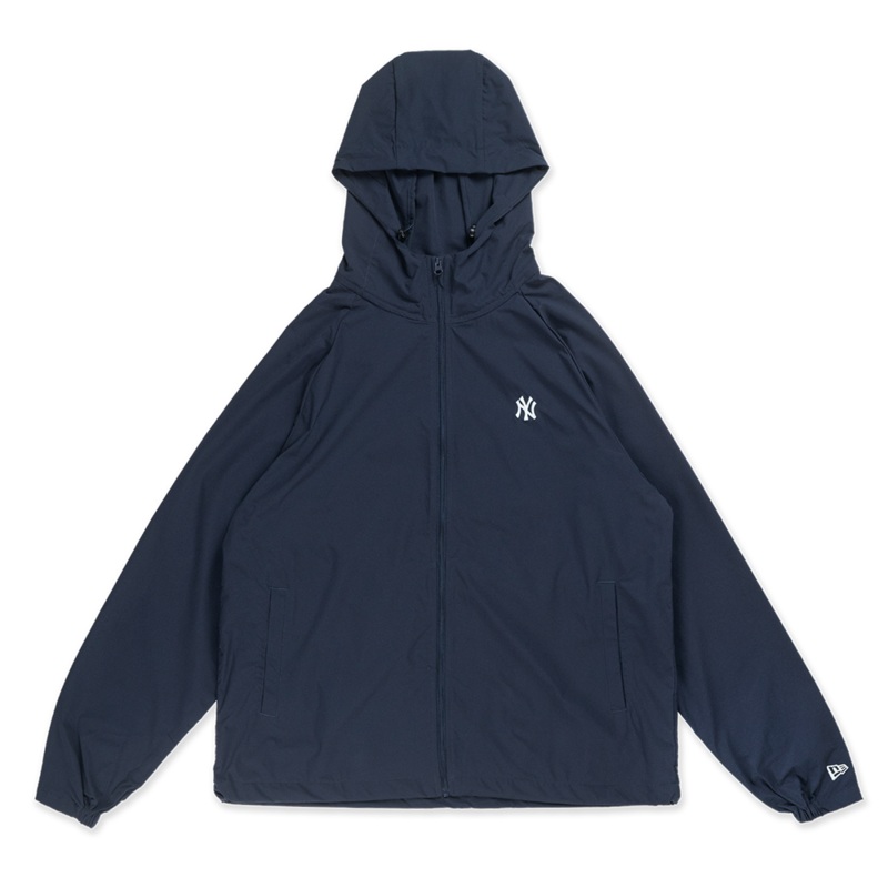 NEW YOKR YANKEES TIMELESS MINIMAL NAVY WINDBREAKER JACKET