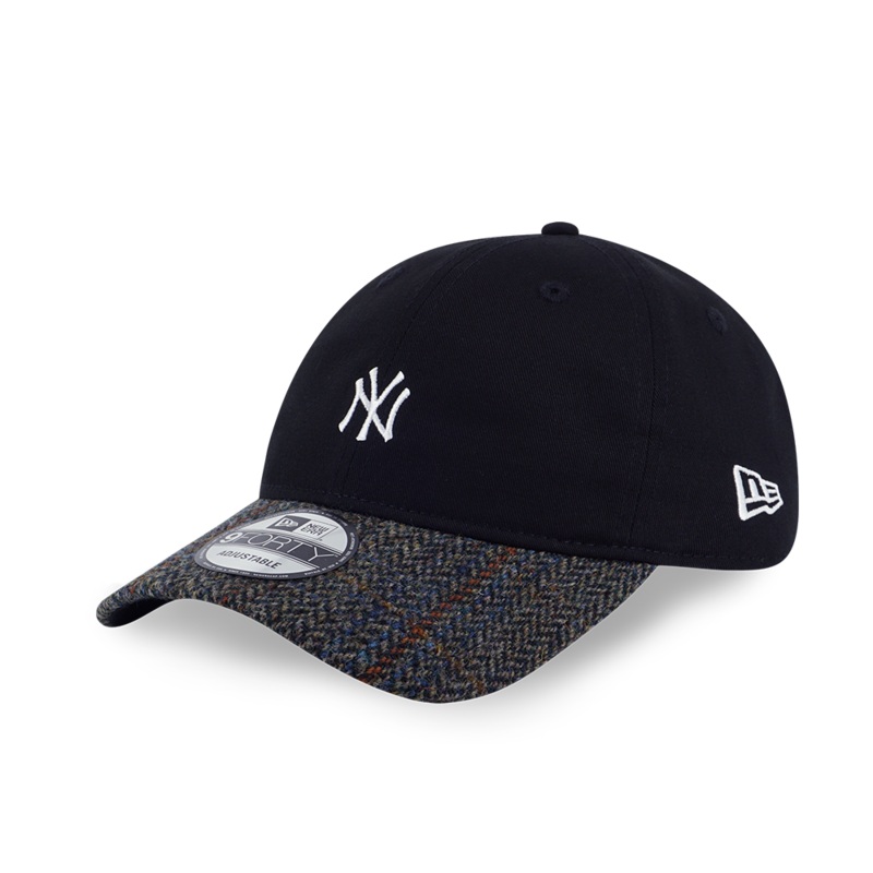 NEW YORK YANKEES HARRIS TWEED BLACK 9FORTY UNST CAP
