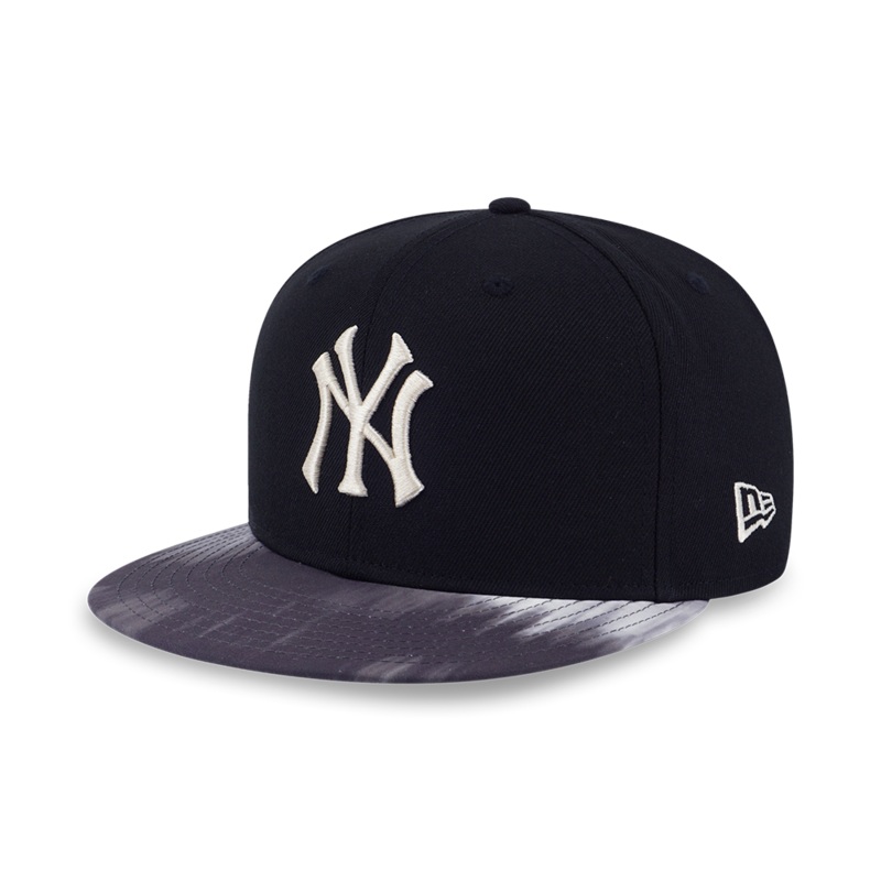 NEW YORK YANKEES SURREAL NATURE 2-TONE MULTI VISOR BLACK 9FIFTY CAP