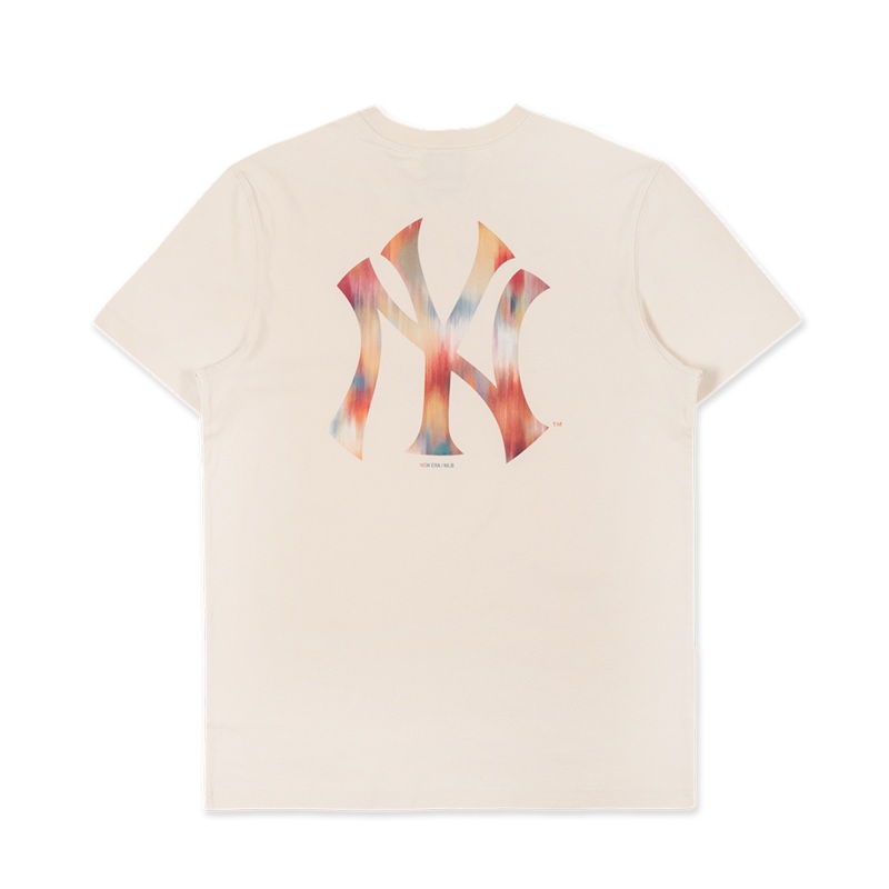 NEW YORK YANKEES SURREAL NATURE LIGHT CREAM SHORT SLEEVE T-SHIRT