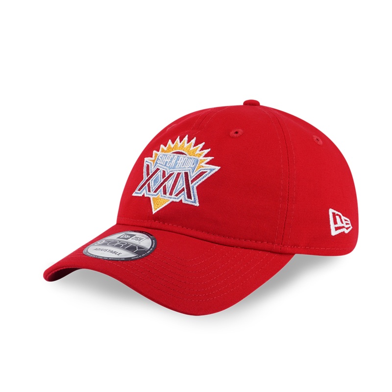 SAN FRANCISCO 49ERS HALL OF NFL CHAMPIONS SCARLET 9FORTY UNST CAP