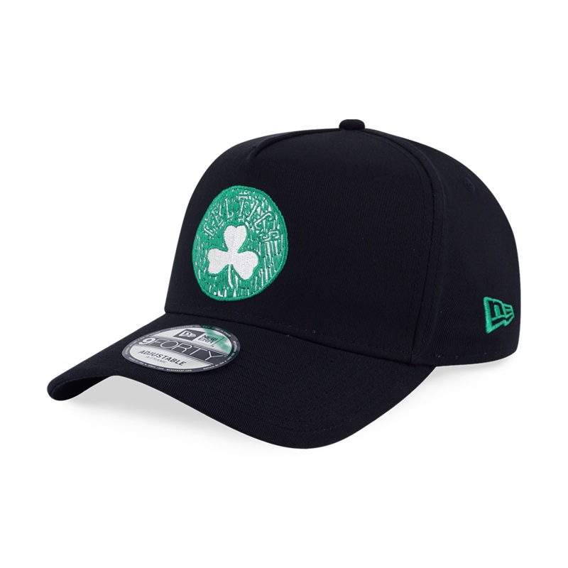 BOSTON CELTICS NBA DOODLES BLACK 9FORTY AF CAP