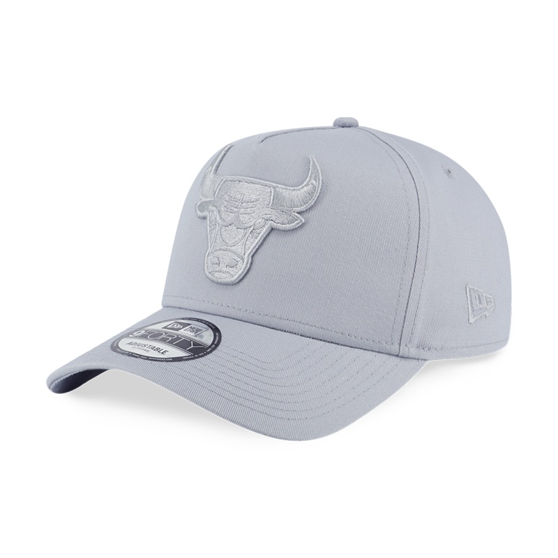CHICAGO BULLS BASKETBALL TONAL PACK DOLPHIN GRAY 9FORTY AF CAP