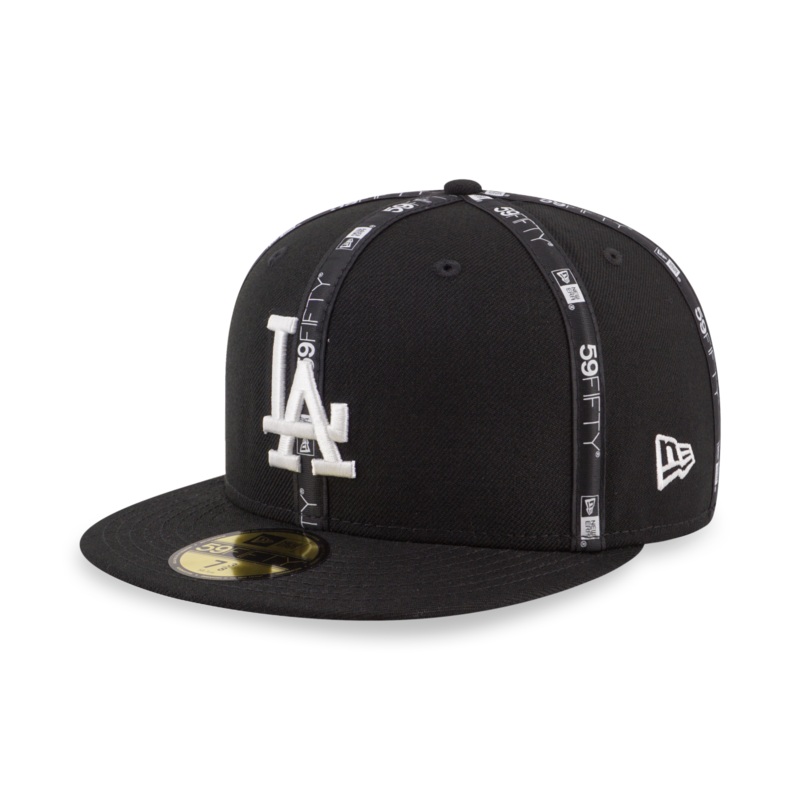 LOS ANGELES DODGERS INSIDE OUT DODGERS BLACK 59FIFTY CAP