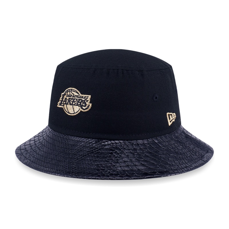 LOS ANGELES LAKERS YEAR OF THE SNAKE BLACK BUCKET 01