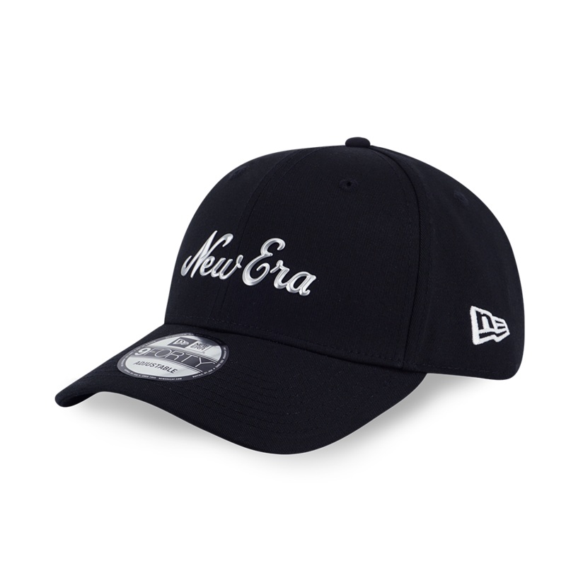 NEW ERA METAL BADGE BLACK 9FORTY CAP