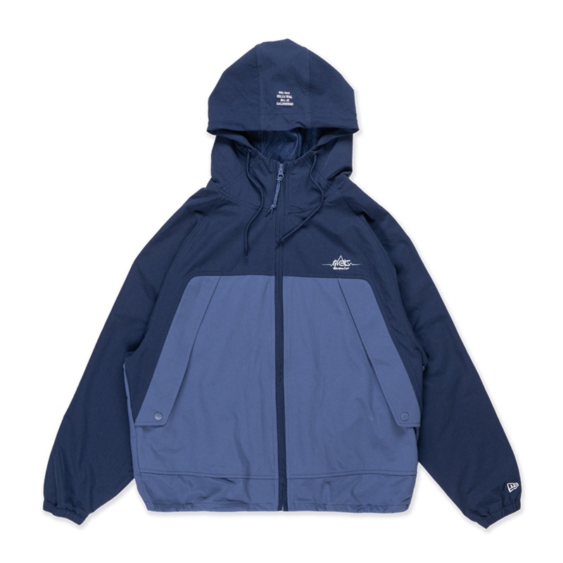 NEW ERA SPRINGTIME RHYTHM INK PURPLE WINDBREAKER