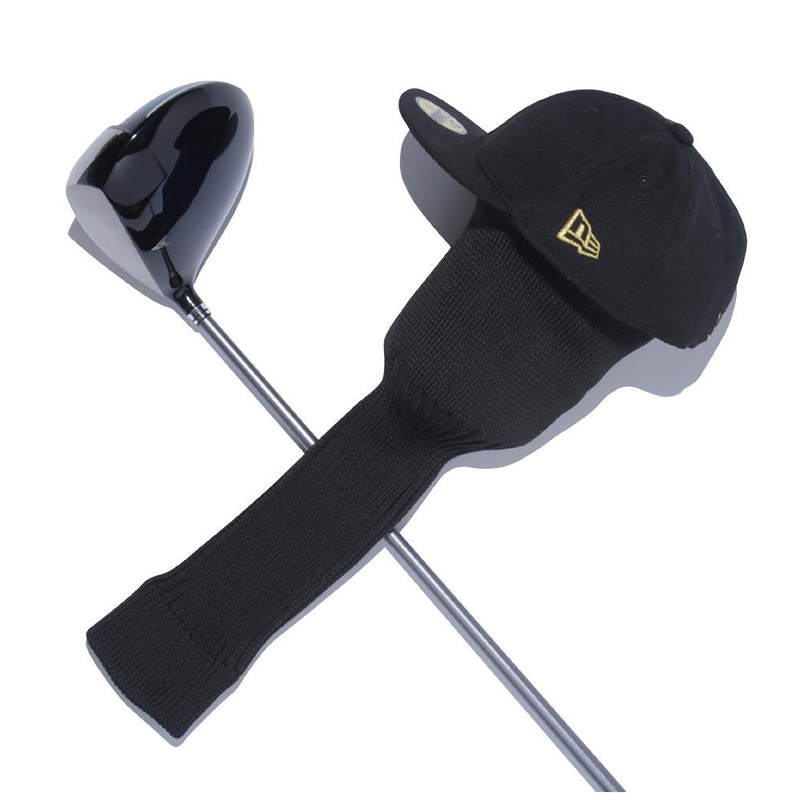 NEW ERA VISOR STICKER BLACK GOLF HEAD COVER