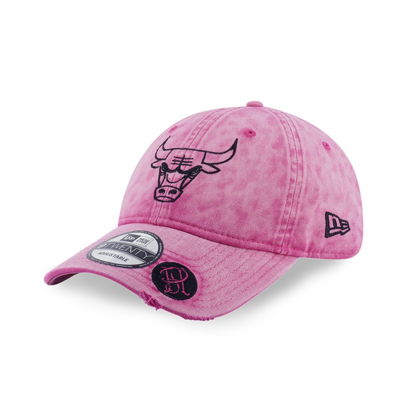NEW ERA X PHANTACI X NBA CHICAGO BULLS PURPLE 9TWENTY CAP
