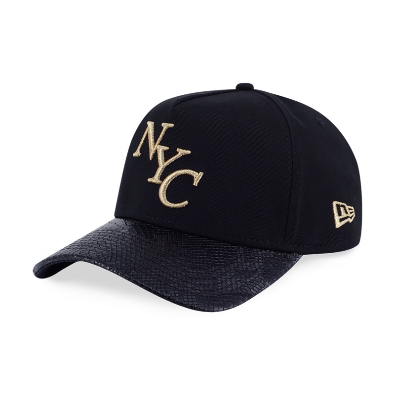 NEW ERA YEAR OF THE SNAKE NYC BLACK 9FORTY AF CAP