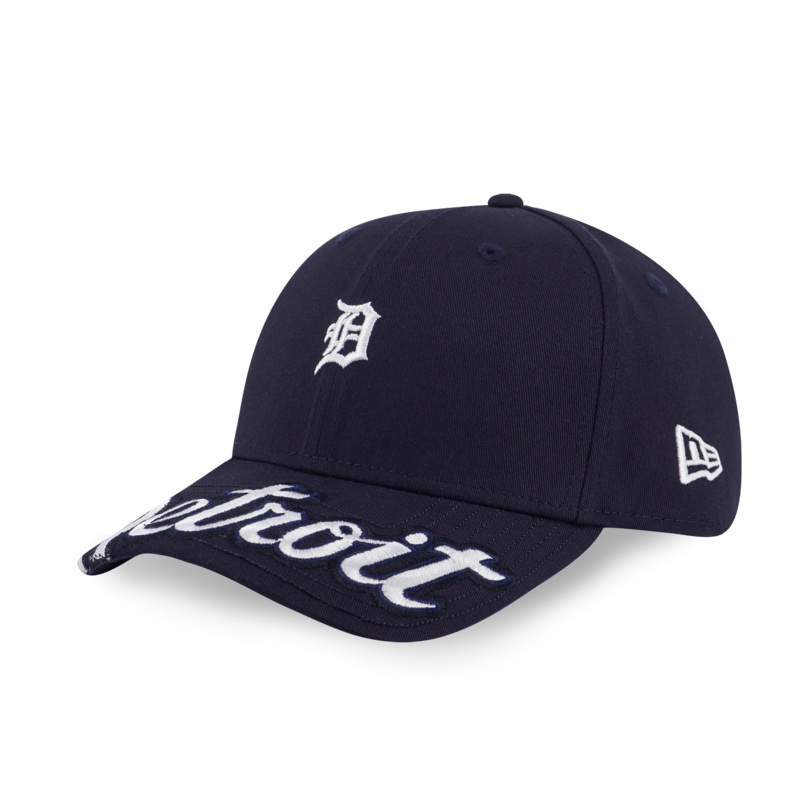 DETROIT TIGERS MLB VISOR LOGO NAVY 9FORTY CAP