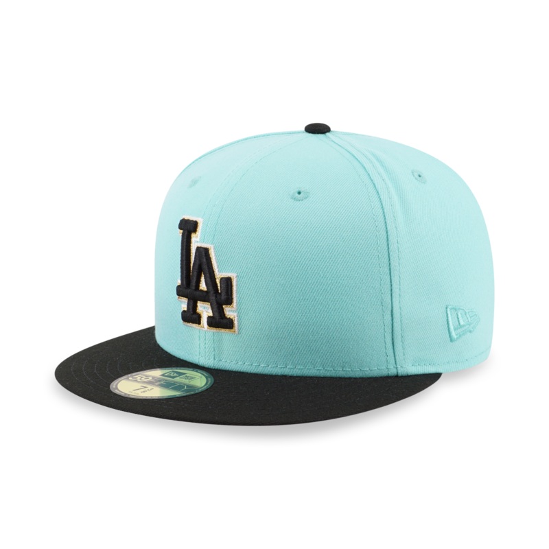LOS ANGELES DODGERS 59FIFTY PACK – MINT CONDITIONS TURQUOISE 59FIFTY CAP