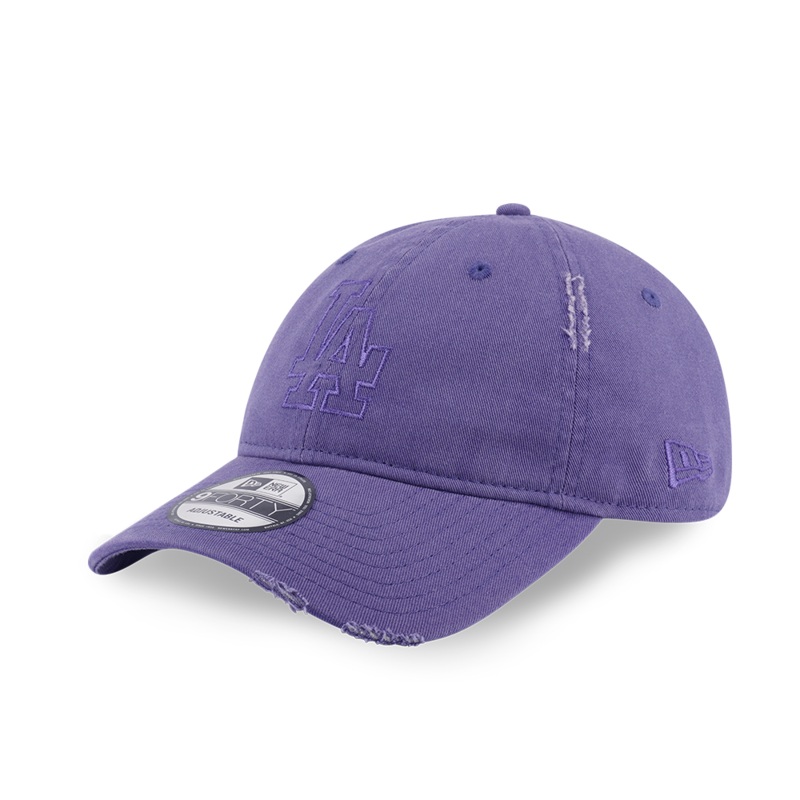 LOS ANGELES DODGERS WASHED INK PURPLE 9FORTY UNST CAP