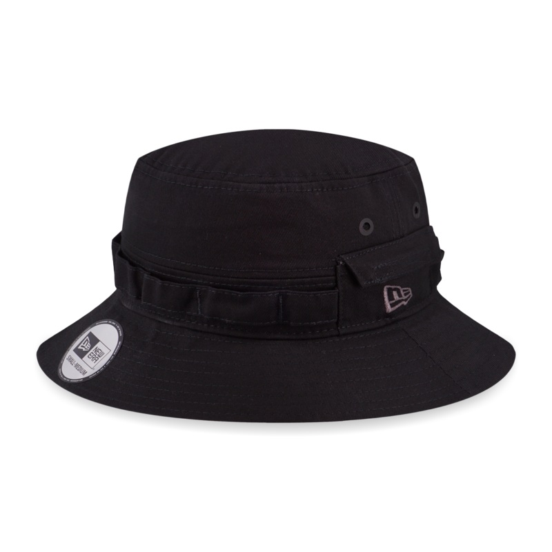 NEW ERA ALL BLACK BLACK ADVENTURE BUCKET