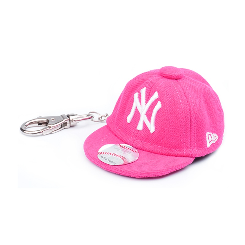 NEW ERA DARK PINK KEY CHAIN|ONE SIZE
